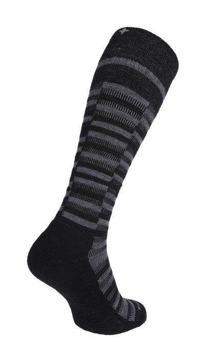 Geo Men Moderate Compression Socks Black