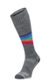 Rainbow Racer UL Women Moderate Compression Ski Socks Grey