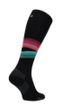 Rainbow Racer UL Women Moderate Compression Ski Sock Black