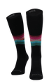 Rainbow Racer UL Women Moderate Compression Ski Sock Black