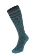 Leopard Women Moderate Compression Socks Mineral