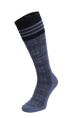 Tartan Men Firm Compression Socks Denim