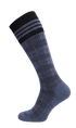 Tartan Men Firm Compression Socks Denim