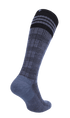 Tartan Men Firm Compression Socks Denim