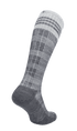 Tartan Men Firm Compression Socks Charcoal