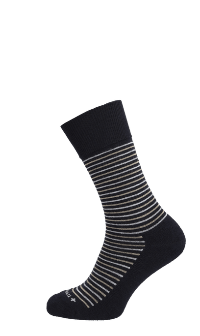 Kickback Men Diabetic Socks Black