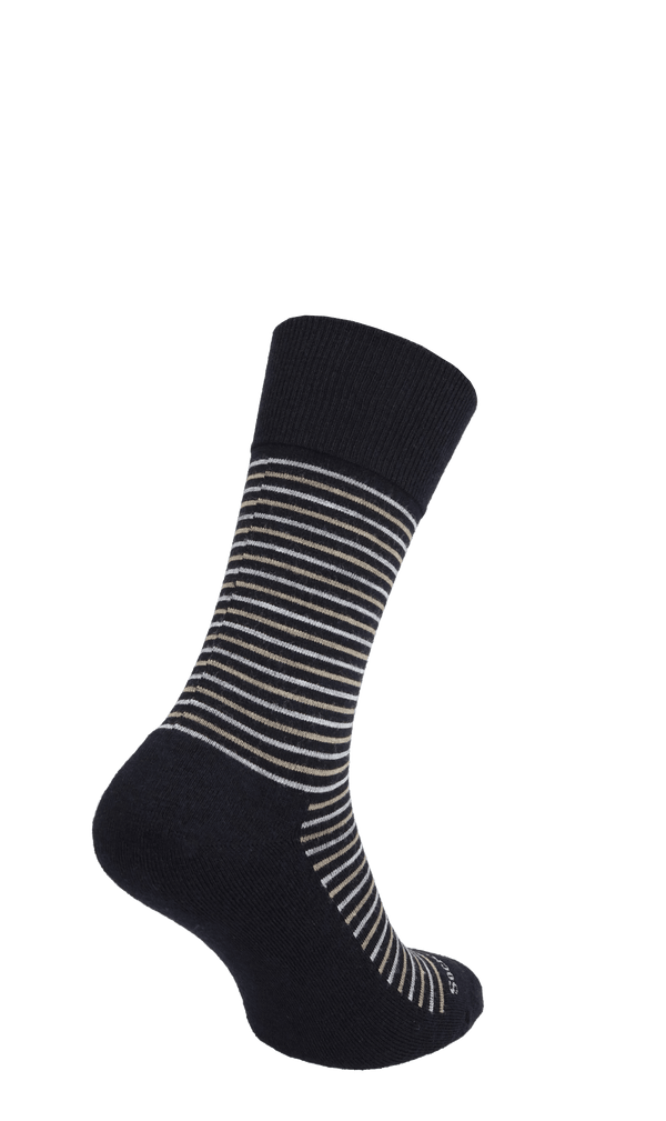 Kickback Men Diabetic Socks Black