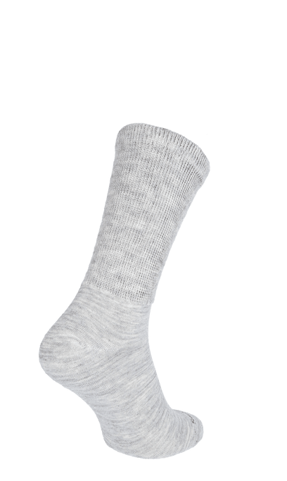 Extra Easy Men Diabetic Socks Light Grey