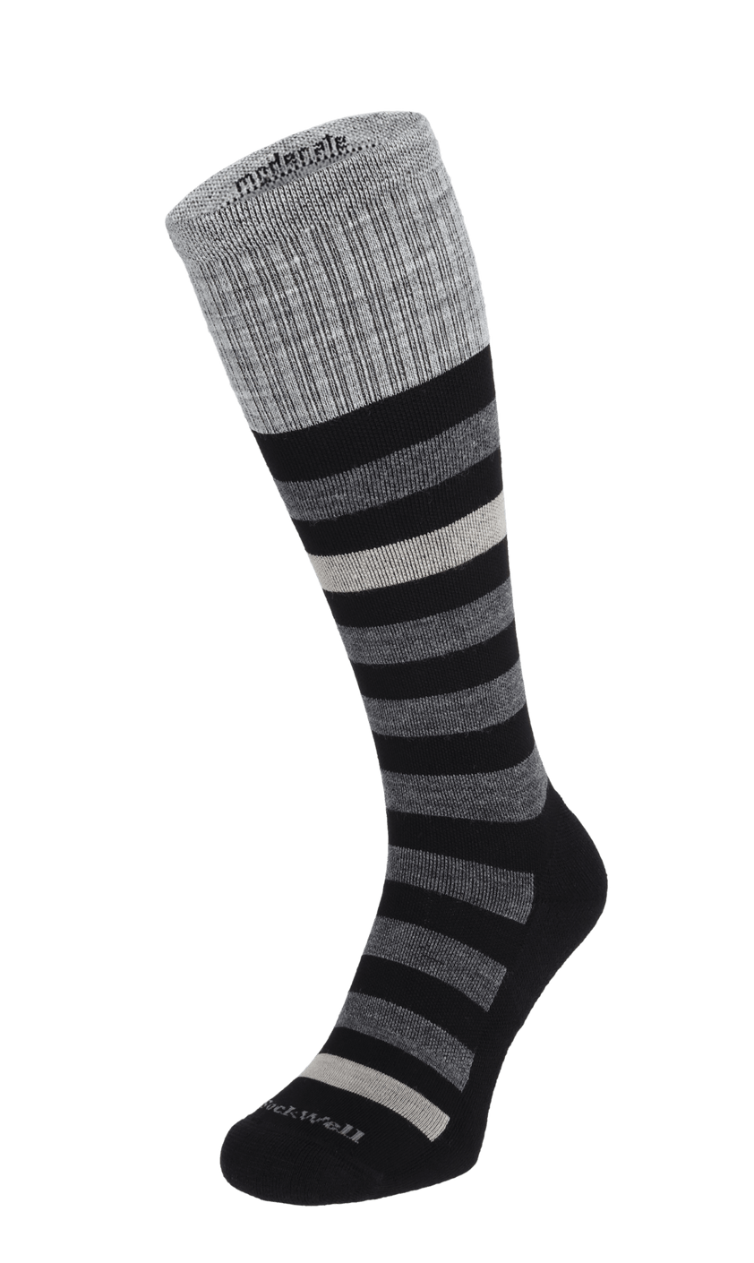 Rugby Men Moderate Compression Socks Black