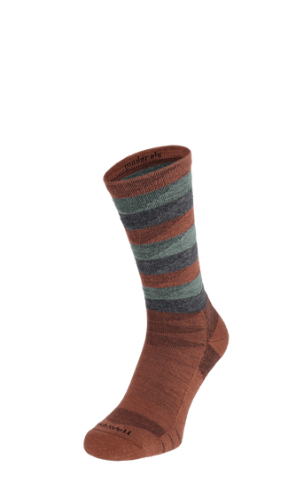 Peaks Men Compression Hiking Socks Terracotta