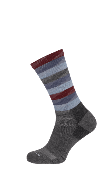 Peaks Men Compression Hiking Socks Charcoal
