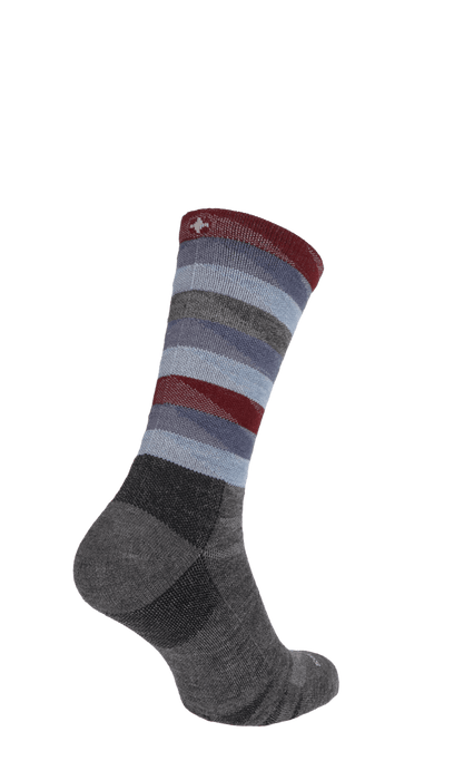 Peaks Men Compression Hiking Socks Charcoal