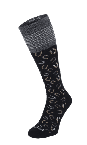 Lucky Women Moderate Compression Socks Black