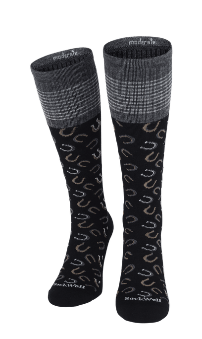 Lucky Women Moderate Compression Socks Black