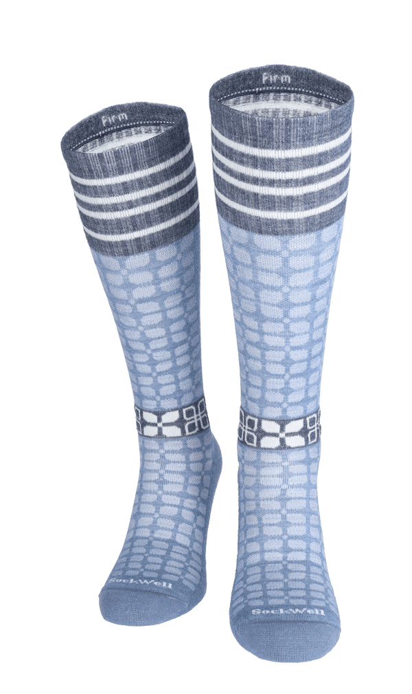 Boost Women Compression Sports Socks Bluestone