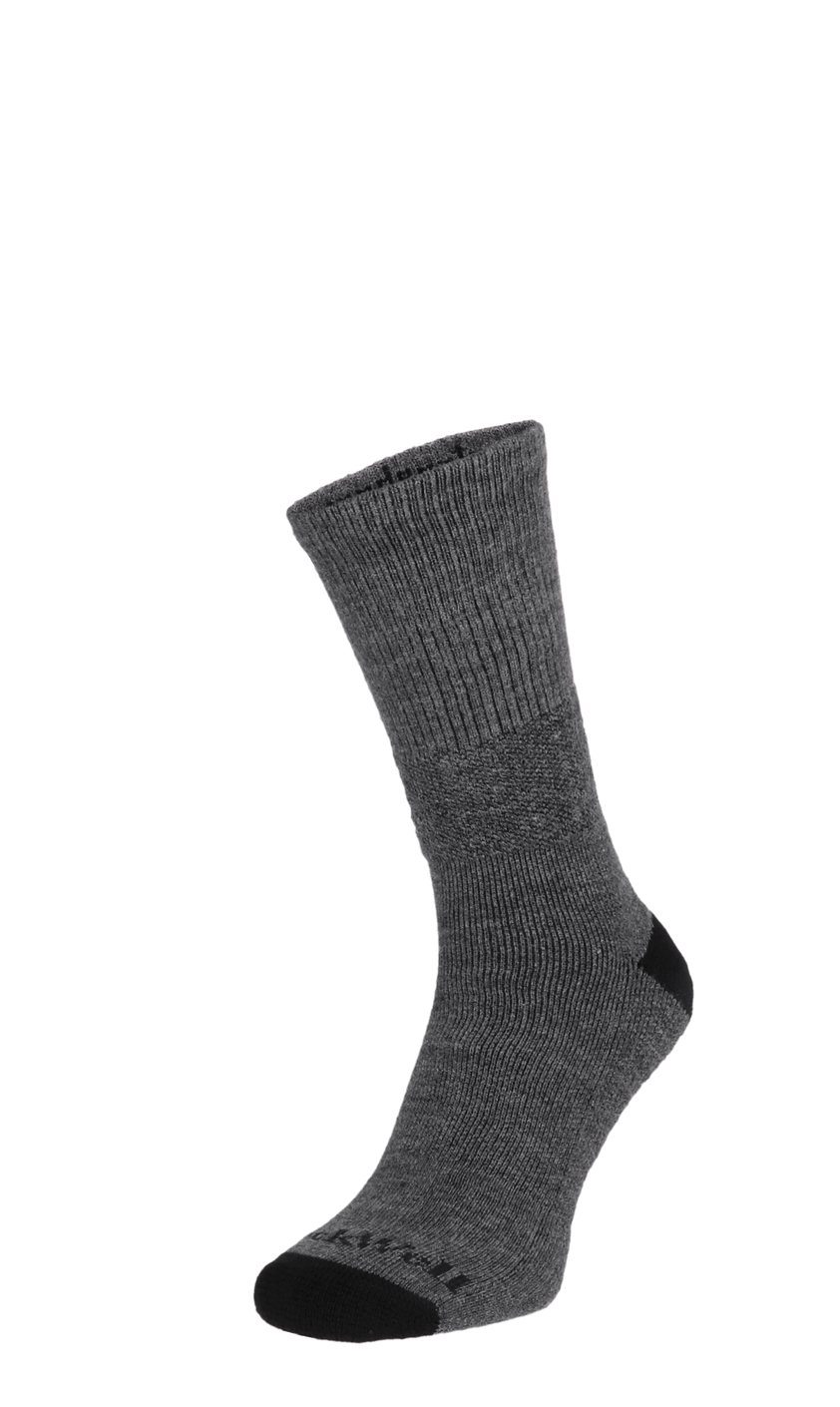Work Crew Men Moderate Compression Socks Charcoal