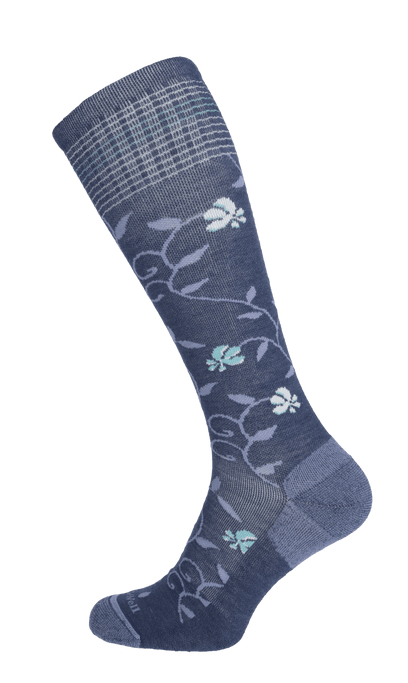 Full Sun Women Moderate Compression Socks Denim