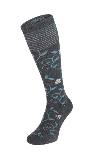 Full Sun Women Moderate Compression Socks Charcoal