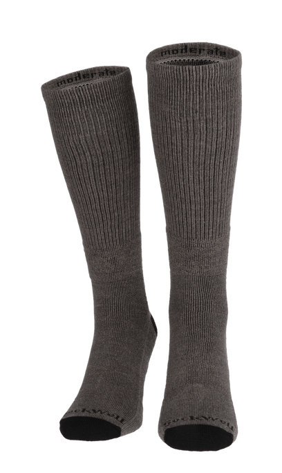 Work OTC Men Moderate Compression Socks Mushroom