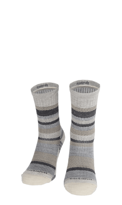 Journey Crew Women Compression Hiking Socks Putty