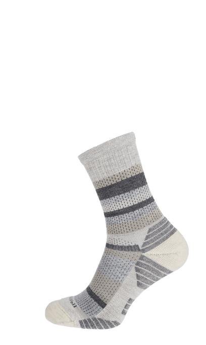 Journey Crew Women Compression Hiking Socks Putty