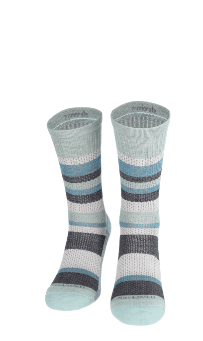 Journey Crew Women Compression Hiking Socks Celadon