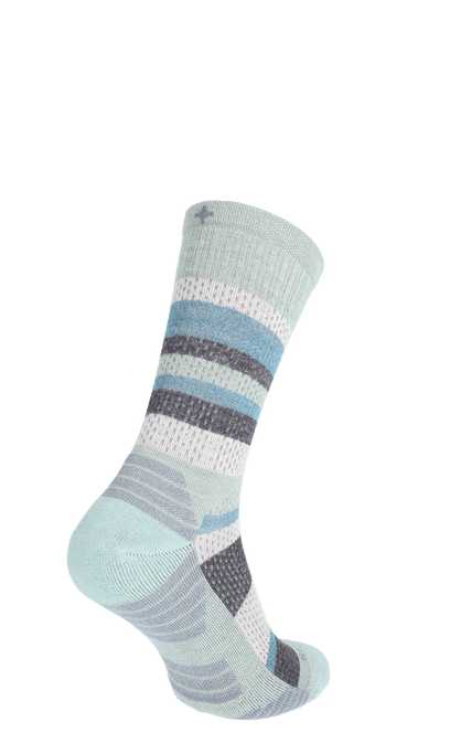 Journey Crew Women Compression Hiking Socks Celadon