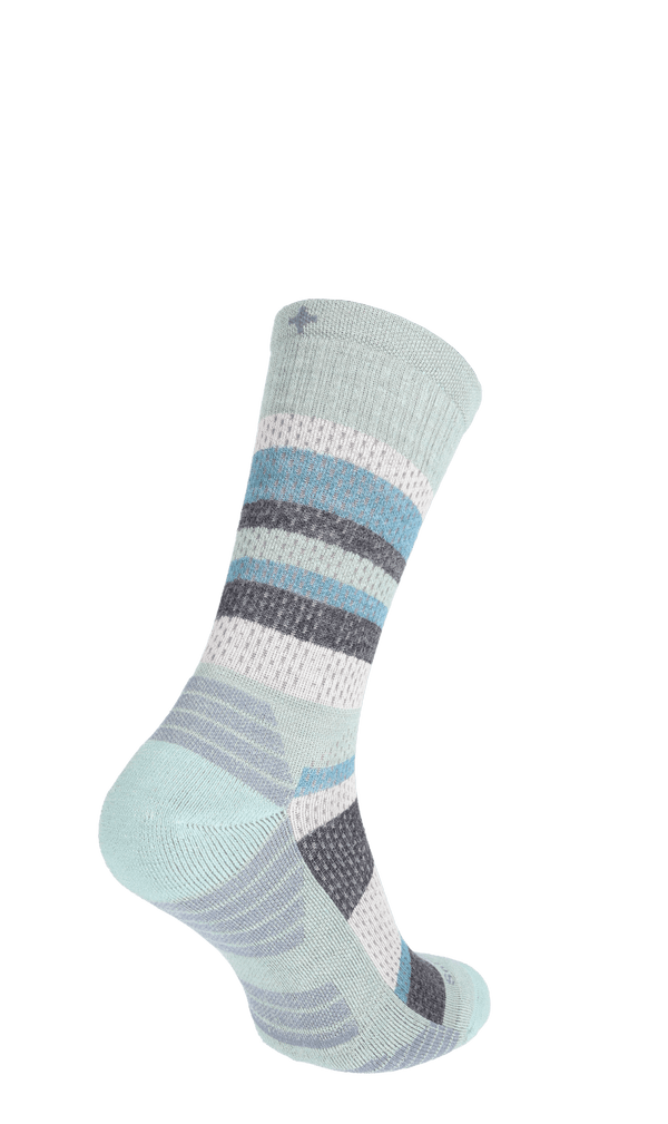 Journey Crew Women Compression Hiking Socks Celadon