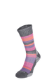 Journey Crew Women Compression Hiking Socks Charcoal