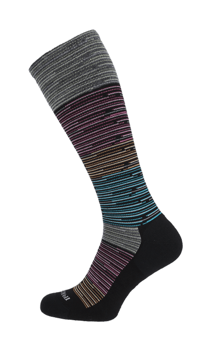 Good Vibes Women Moderate Compression Socks Black