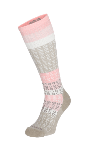 Full Circle Women Moderate Compression Socks Putty