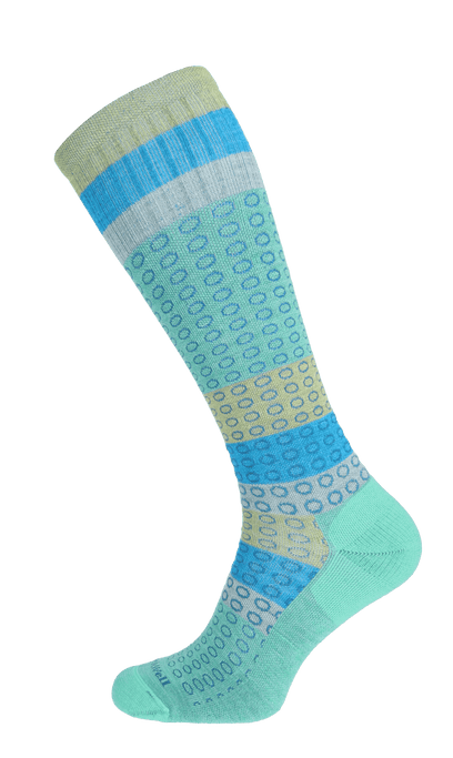 Full Circle Women Moderate Compression Socks Spearmint