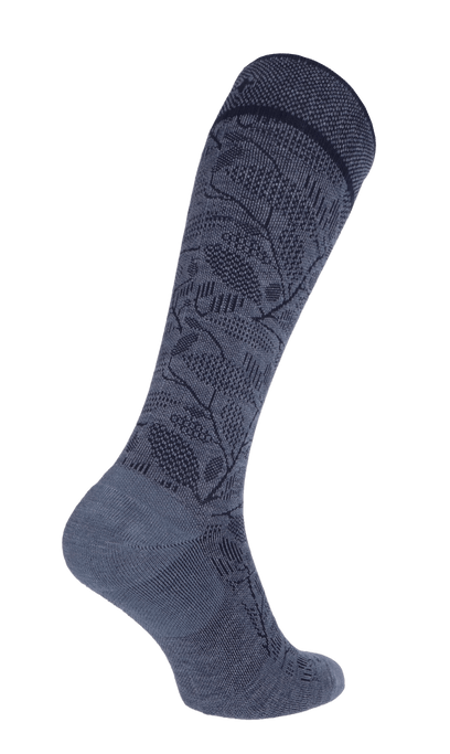 Fauna Women Firm Compression Socks Denim