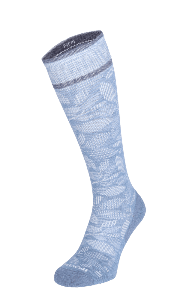 Fauna Women Firm Compression Socks Bluestone