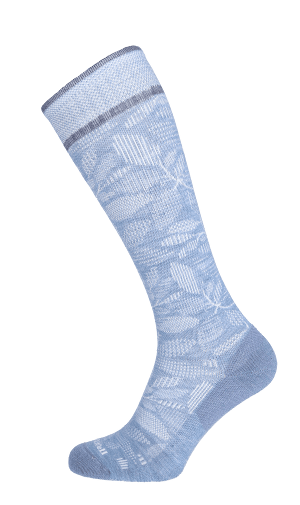 Fauna Women Firm Compression Socks Bluestone