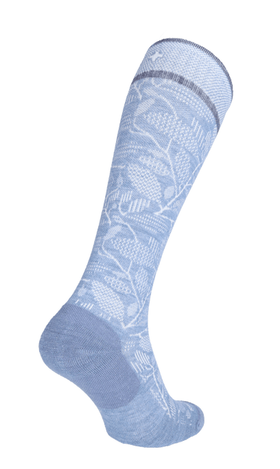 Fauna Women Firm Compression Socks Bluestone