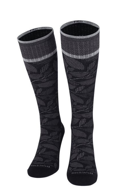 Fauna Women Firm Compression Socks Black