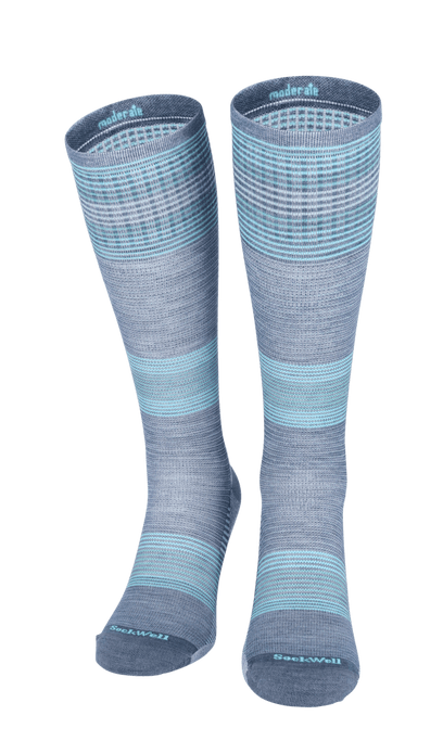 Cedence Women Compression Sports Socks Denim