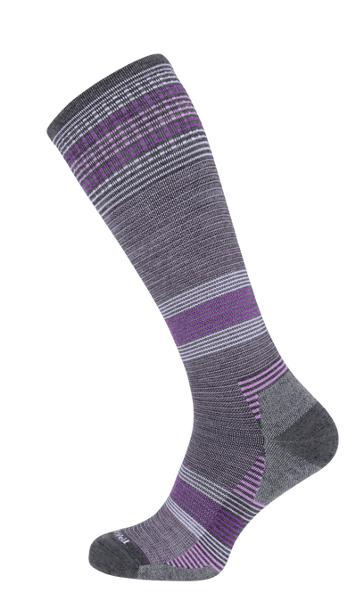 Cedence Women Compression Sports Socks Charcoal