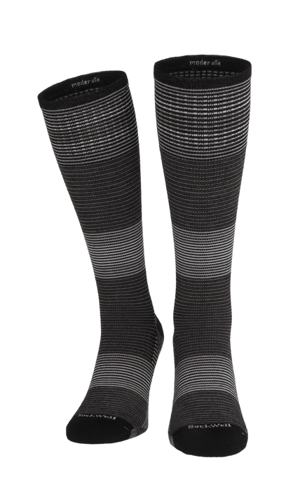 Cadence Women Compression Sports Socks Black