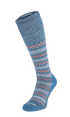 Mini Fairisle Women Moderate Compression Socks Blueridge