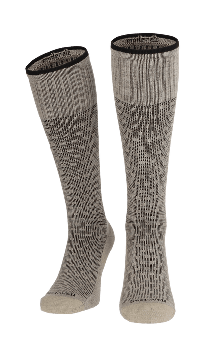 Shadow Box Men Moderate Compression Socks Putty