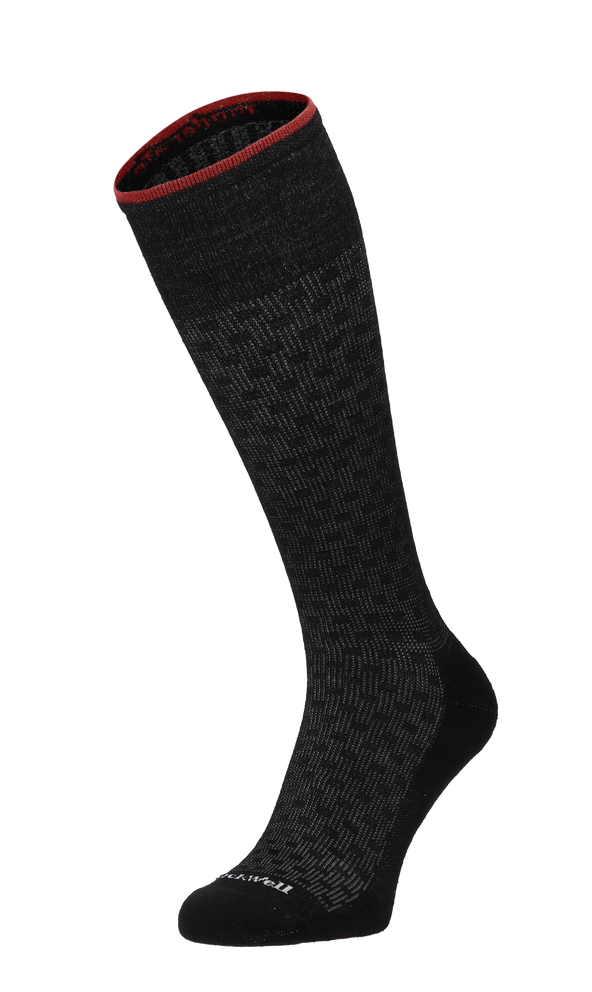 Shadow Box Men Moderate Compression Socks Black