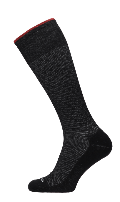 Shadow Box Men Moderate Compression Socks Black