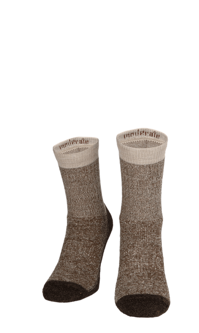 Trail Blazer Men's Compression Hiking Socks Khaki