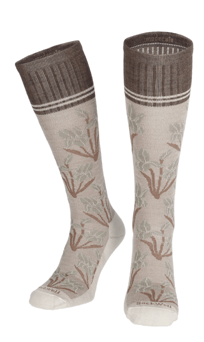 Iris Women's Moderate Compression Socks Putty