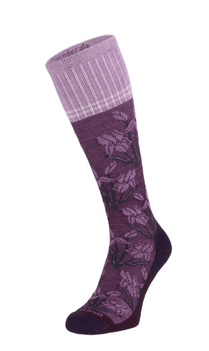 Iris Women's Moderate Compression Socks Blackberry