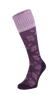 Iris Women's Moderate Compression Socks Blackberry