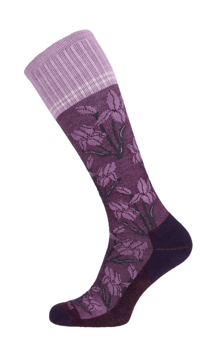 Iris Women's Moderate Compression Socks Blackberry