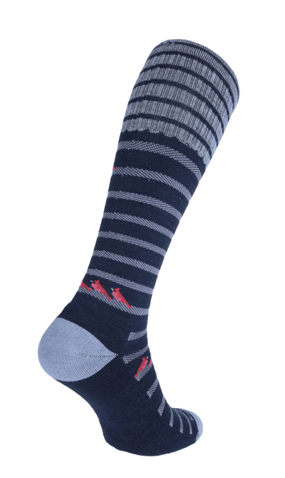 Cardinals Women Moderate Compression Socks Navy
